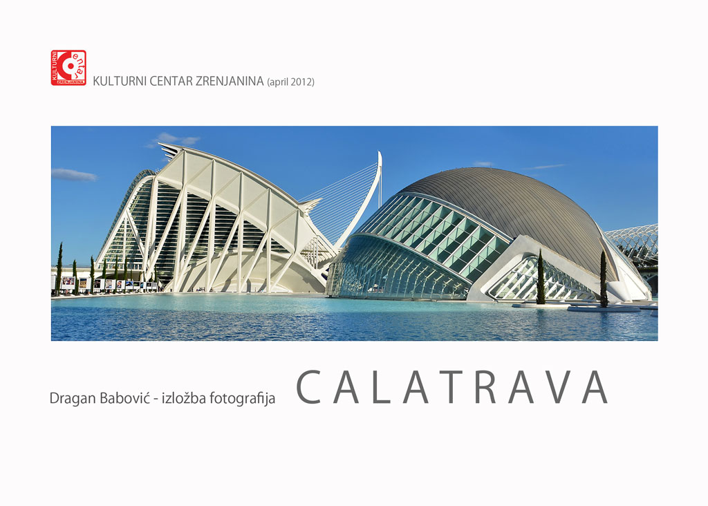 Calatrava, naslovna strana kataloga Babović